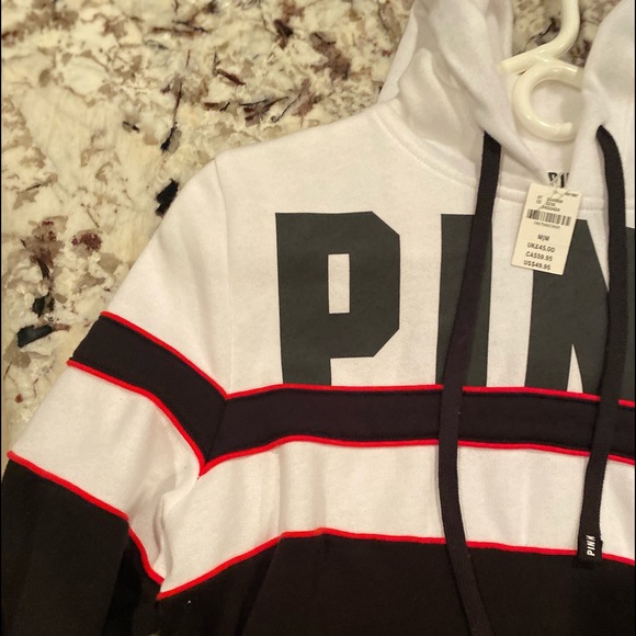 NWT PINK Victoria’s Secret pullover hoodie - Picture 4 of 6